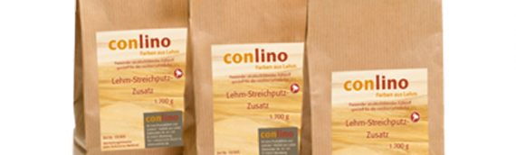 conlino | Lehm-Streichputz-Zusatz